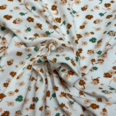 Sportjersey "Daisy Flowers" Streu Blumen | Weiß
